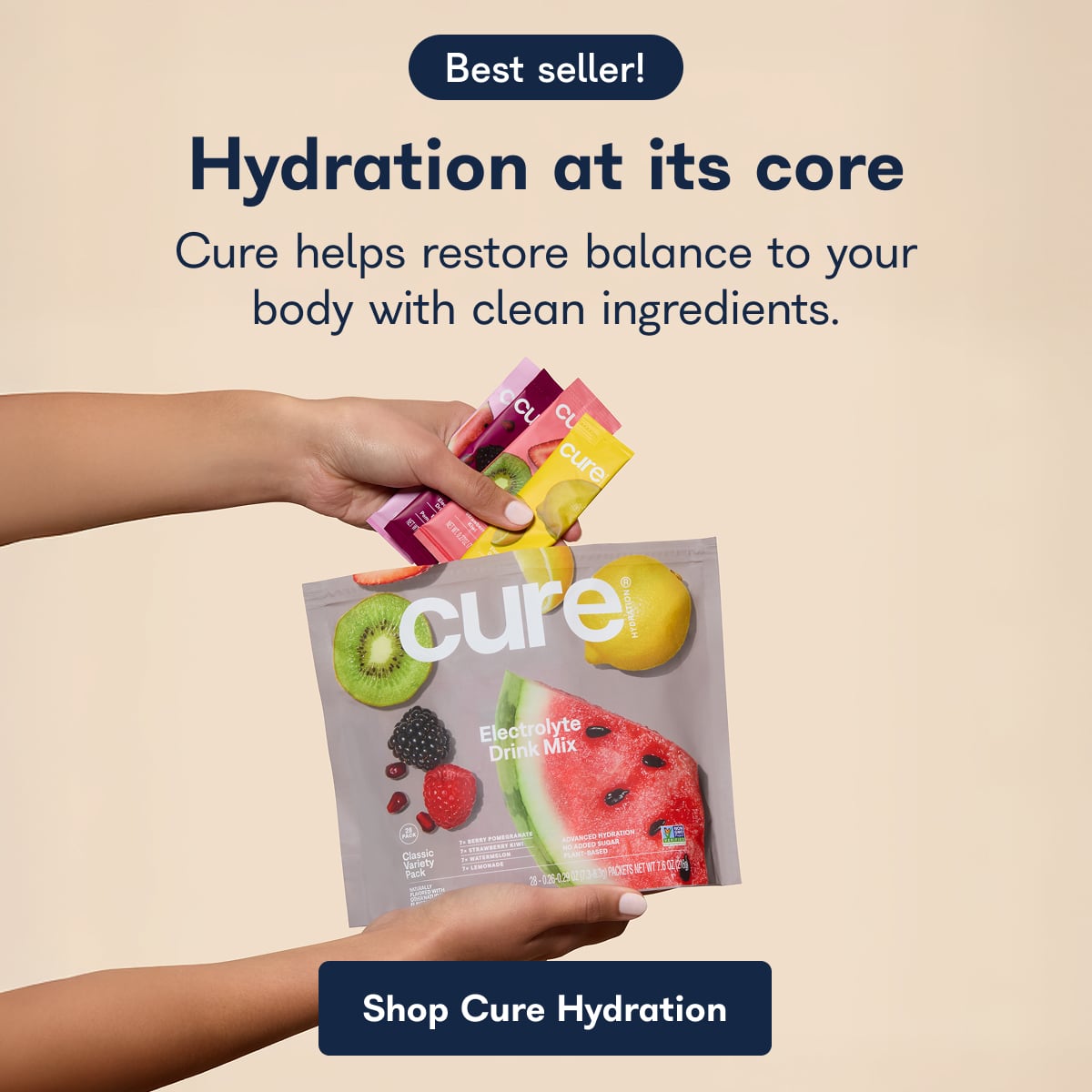 Hydration at its core