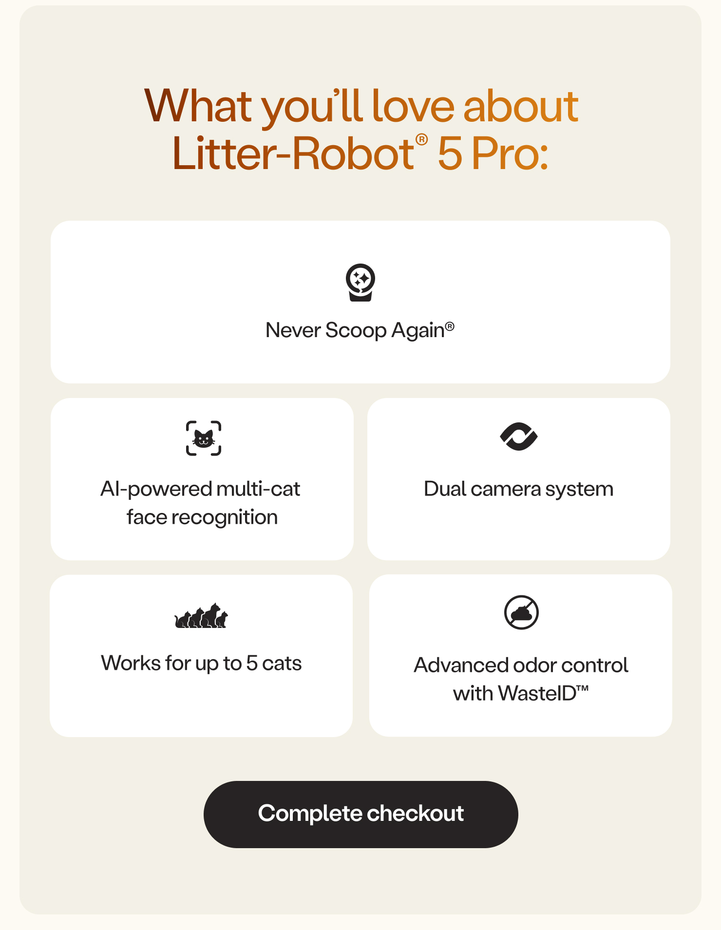 What You'll love about Litter-Robot 5 Pro