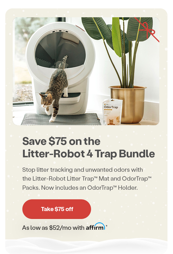 Save $75 on the Litter-Robot 4 Trap Bundle: Shop now