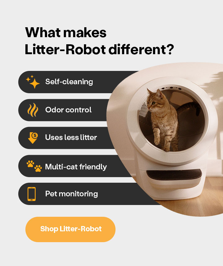 What makes Litter-Robot different? Shop Litter-Robot