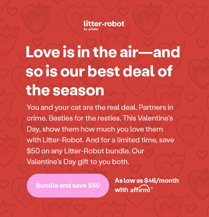 Love is in the air-and so is our best deal of the season. Bundle and save $50. As low as $46/month with affirm. 