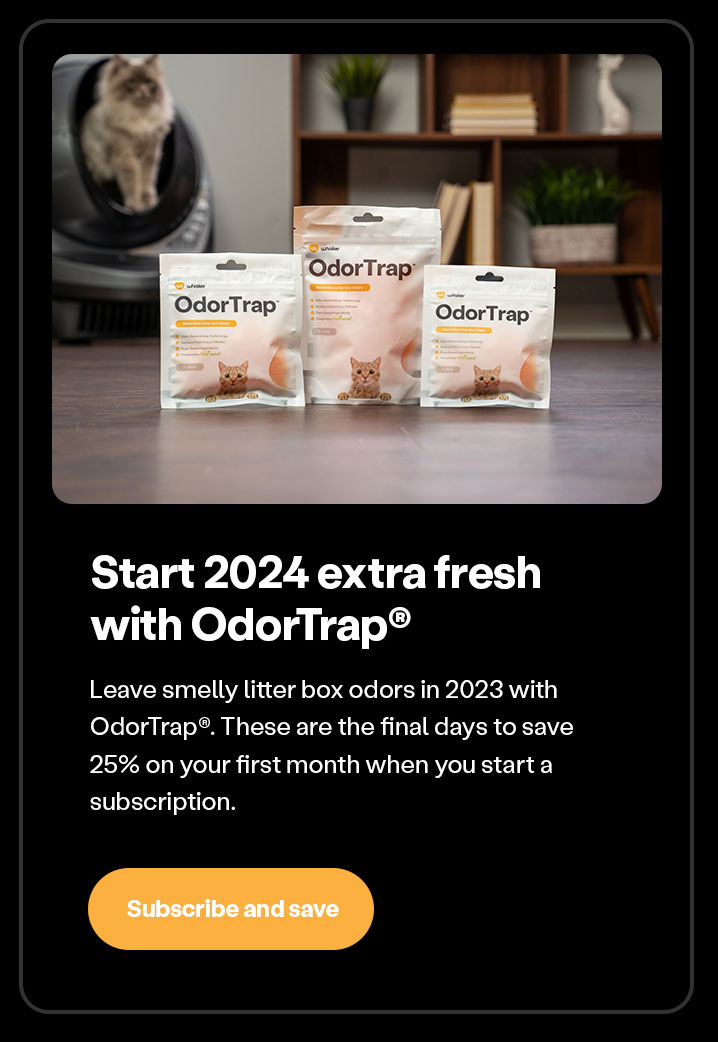 Start 2024 extra fresh with OdorTrap: Subscribe & save