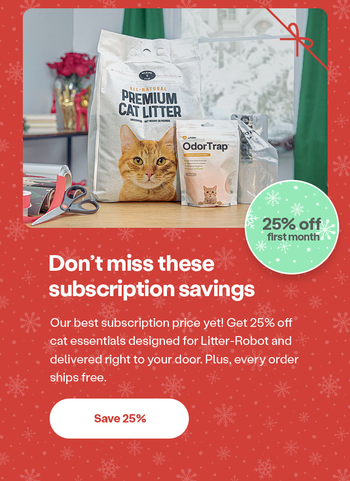 Don't miss these subscription savings: 25% off your first month!*