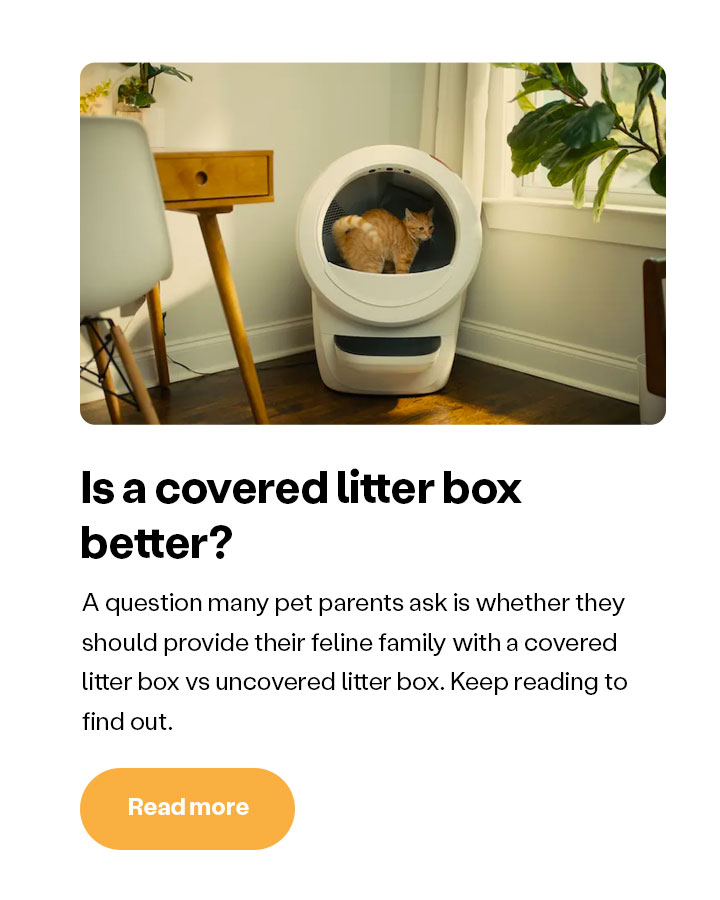 Is a covered litter box better?