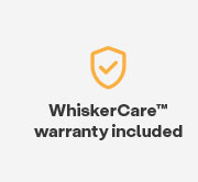 WhiskerCare Warranty Included