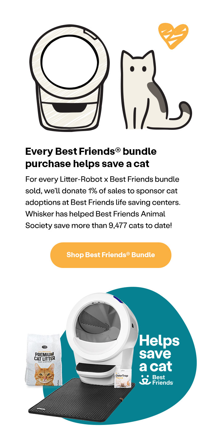 Every Best Friends bundle purchase helps save a cat at Best Friends Animal Society.