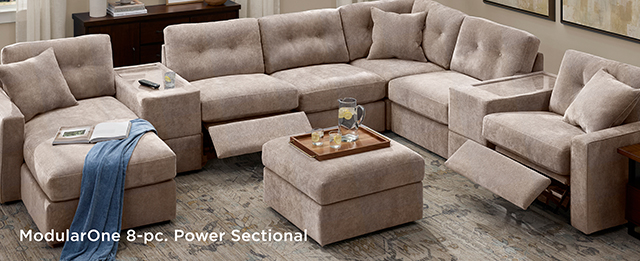 ModularOne 8-pc. Power Sectional