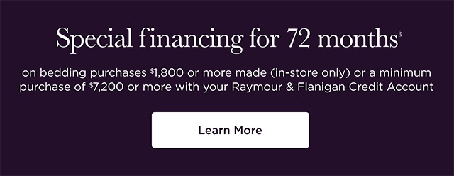 Special financing for 72 months - learn more