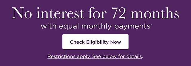 No Interest For 72 Months - Check Eligibility Now