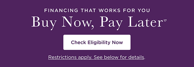 Buy Now, Pay Later - Check Eligibility Now