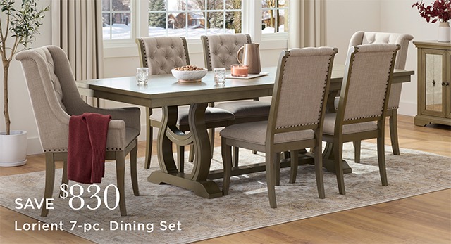 Lorient 7-pc. Dining Set - Save $830