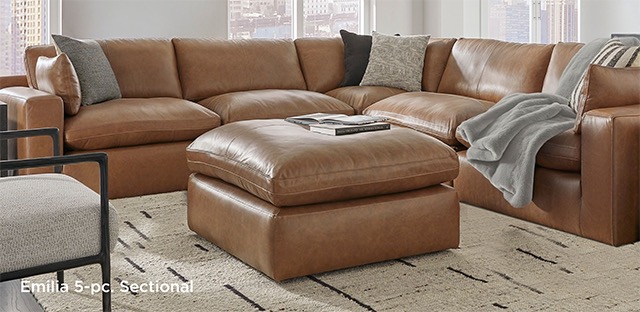 Emilia 5-pc. Sectional