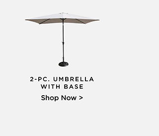 2-Pc. Umbrella With Base - Shop Now