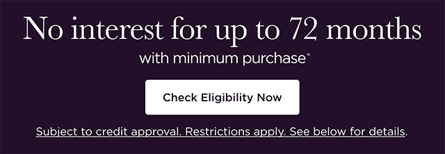 No interest for up to 72 months - Check Eligibility Now