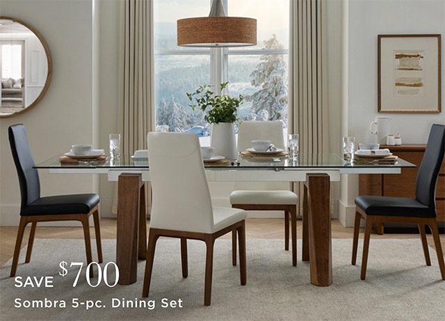 Save $700 - Sombra 5-pc. Dining Set