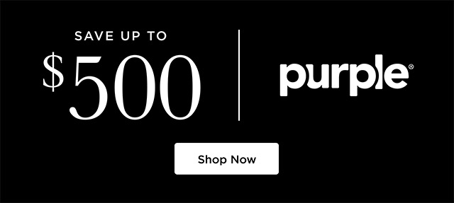 Save up to $500 - Purple - Shop Now