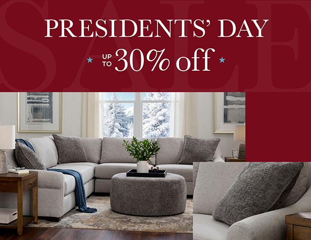 Presidents' Day - 30% Off - Shop Now