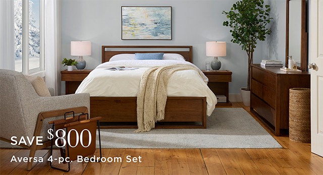 Save $800 - Aversa Bedroom Set