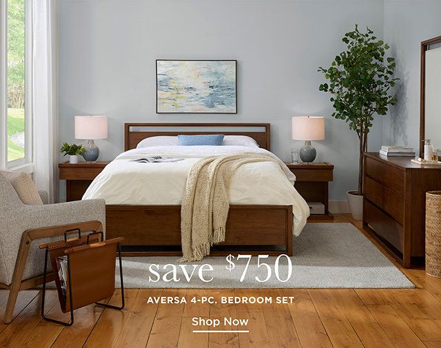 Aversa 4-pc. Bedroom Set - Shop Now