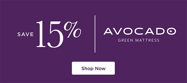 Save 15% - Avocado - Shop Now