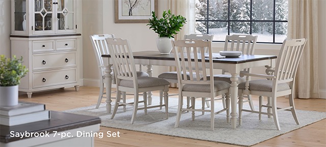 Saybrook 7-pc. Dining Set - Shop Now