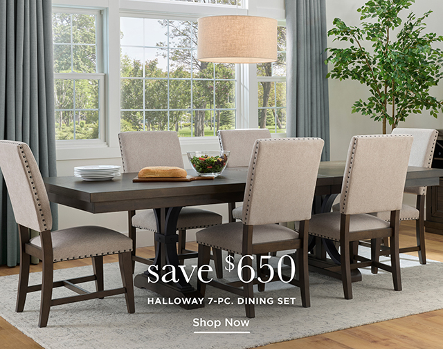 Halloway 7-Pc. Dining Set
