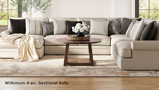 Wilkinson 4-pc. Sectional Sofa