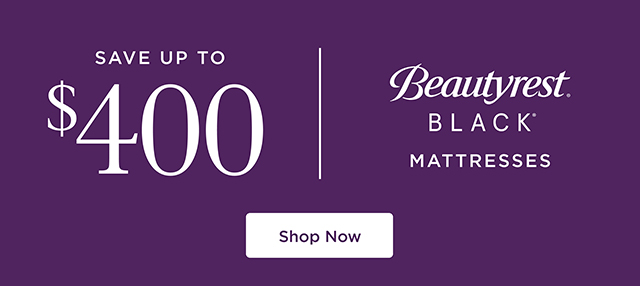 Save up to $400 on Beautyrest Black Mattresses