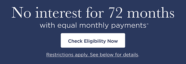 No Interest For 72 Months - Check Eligibility Now