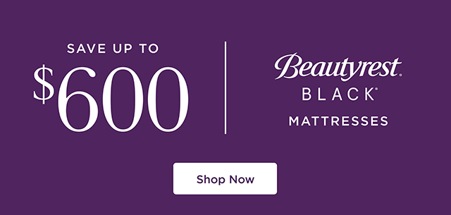 Save up to $600 on Beautyrest Black Mattresses - Shop Now