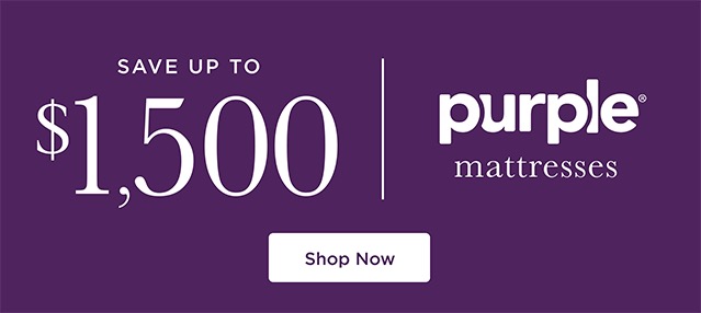 Save up to $1,500 - Purple Mattresses