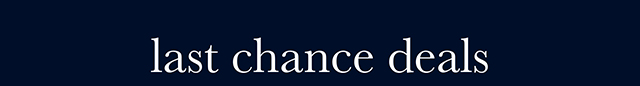 Last Chance Deals