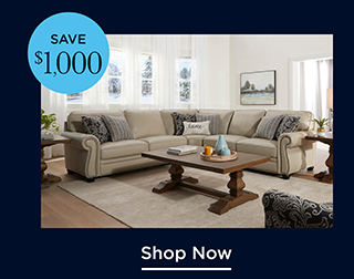 Save $100 - Gilmore 3-pc. Sectional - Shop Now