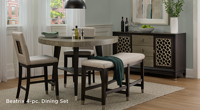 Beatrix 4-pc. Dining Set