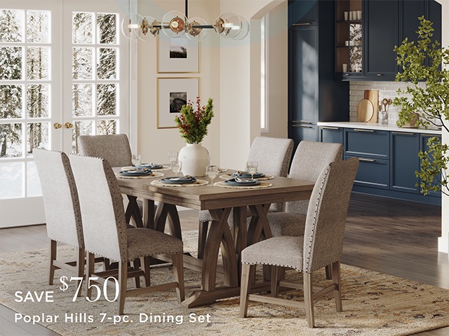 Save $750 - Poplar Hills 7-pc. Dining Set
