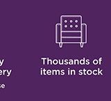 Thousands of items in stock