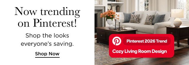 Now trending on Pinterest! Cozy Living Room Design - Shop Now