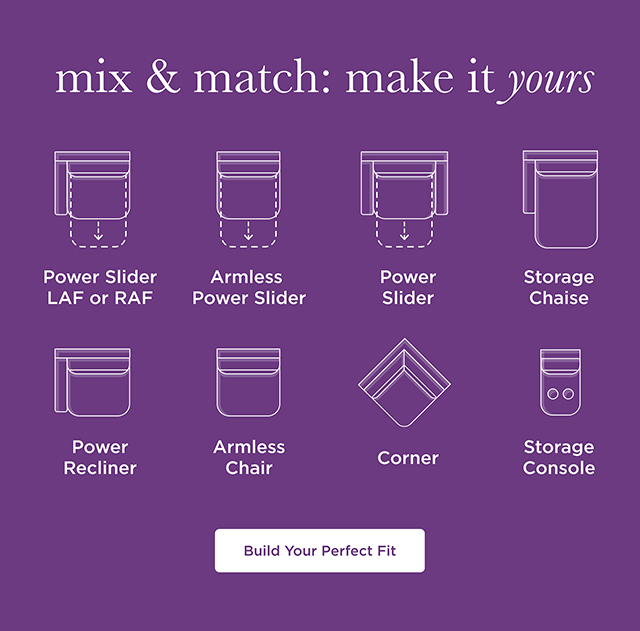 Mix & match: make it yours