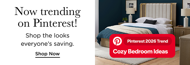 Now trending on Pinterest! Cozy Bedroom Ideas - Shop Now