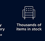 Thousands of items in stock