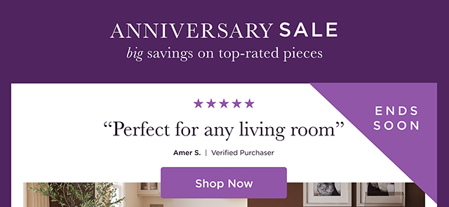 Anniversary Sale - Shop Now