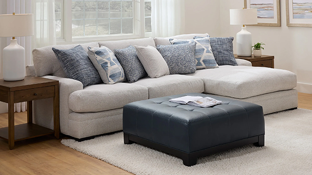 View Living Room - Featuring: Bayside 2-pc. Sofa Chaise