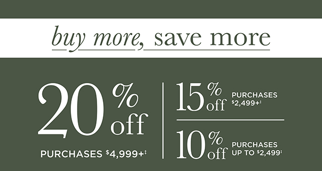 Buy More, Save More - Shop Now