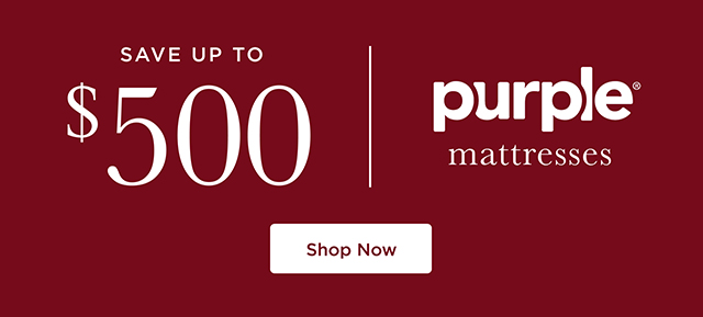 Save up to $500 - Purple - Shop Now