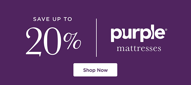 Save up to 20% - Purple Mattresses - Shop Now