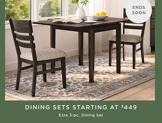 Dining Sets starting at $449
