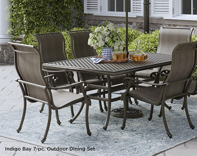 Indigo Bay 7-pc. Outdoor Dining Set