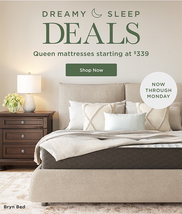 Dreamy Sleep Deals Queen Mattresses Starting At $339 - Shop Now