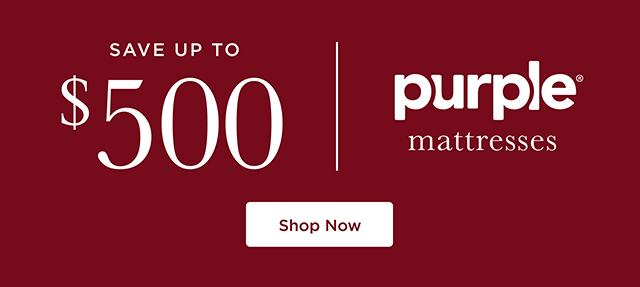 Save up to $500 - Purple - Shop Now