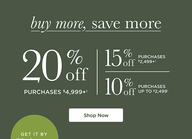 Buy More, Save More - Shop Now